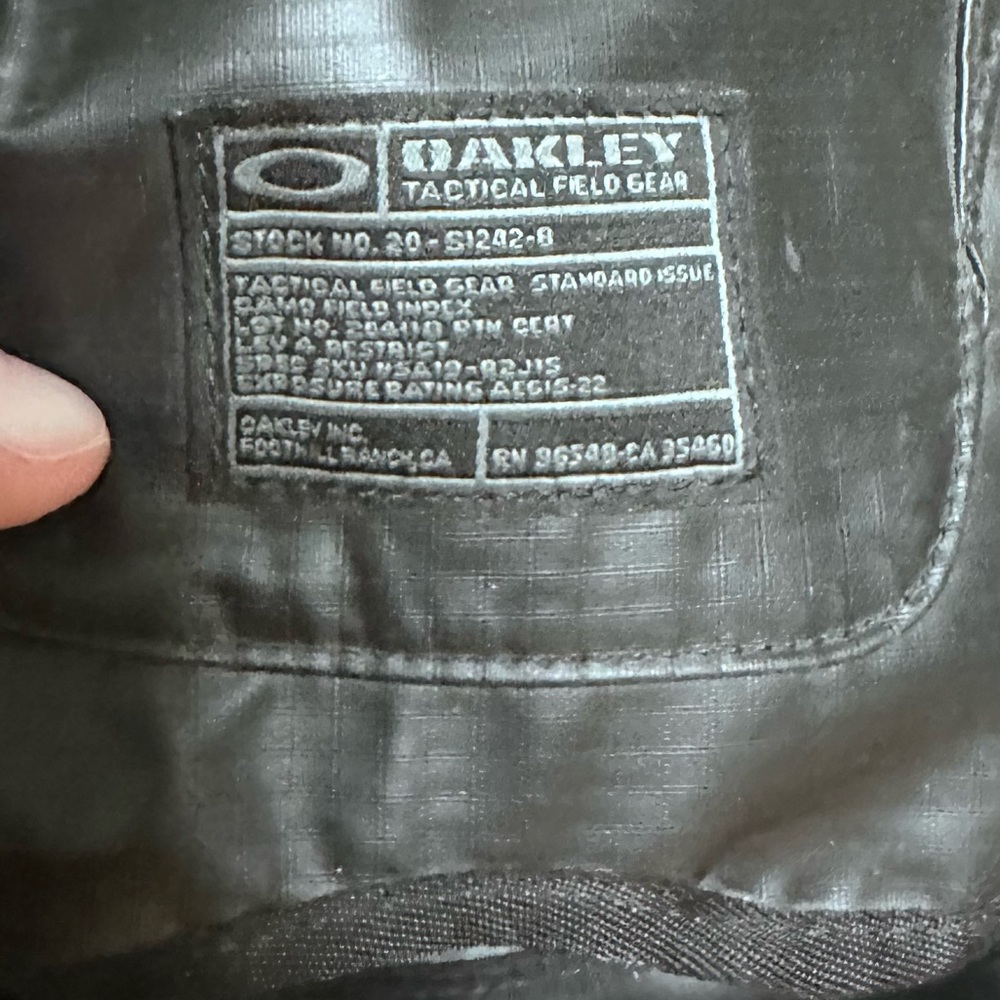 Oakley tactical backpack